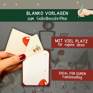 Wichtelbriefe Adventskalender Wichtel Wichtelstreich Briefumschläge Kinder Weihnachten Advent Geschenk Familie Familienaktivitäten Download Bild 9