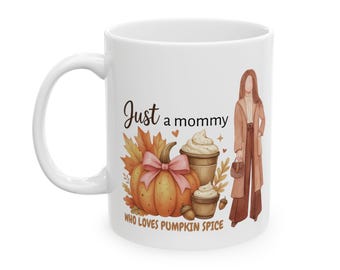 Personalized Pumpkin Spice Mug: Custom Autumn Coffee Cup