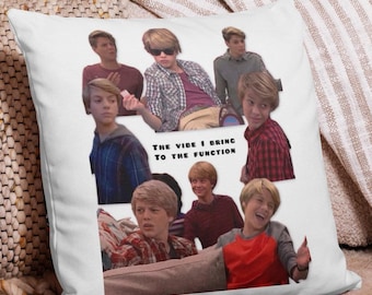 Henry Danger Meme Pillow Cover: Jace Norman Throw Pillow (18x18)