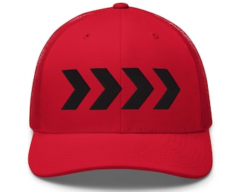 Embroidered Arrow Tattoo Trucker Cap - Liam Payne Fan Gift