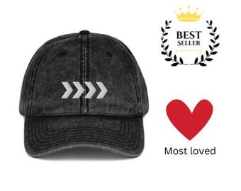 Liam Payne Arrow Tattoo Hat: Vintage Cotton Twill Cap