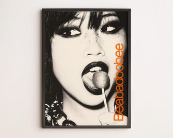 Póster de Beabadoobee / Póster musical / Arte mural / Decoración de pared