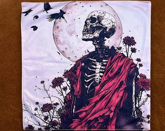 Skull Flower Large EDC Hank