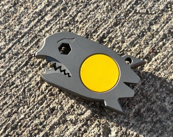 Titanium Shark EDC Bottle Opener Multitool