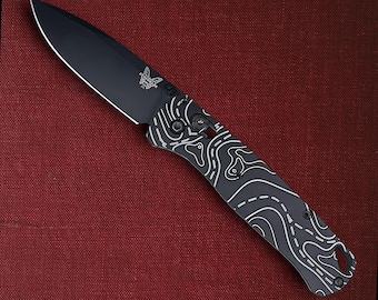 Aluminum Topographic Scales for the Benchmade Bugout