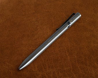 Precision Milled Titanium Bolt Action EDC Pen