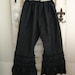 Women Summer Vintage Solid Loose Linen Bloomers PP1027 main image 0
