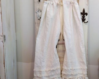 Linnebloomers med volanger och spets | Präriestil, bohemiska kläder