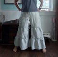 Prairie Bloomers | Cottagecore | Gypsy Fashion | Ruffled Linen Pants | The Wild Raspberry