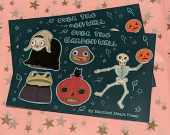 Over the Garden Wall Inspired Sticker Sheet
