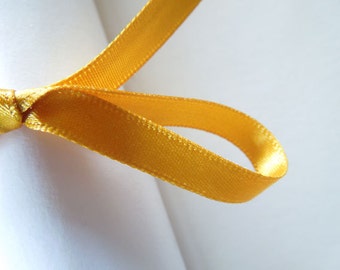 Golden Topaz Craft Ribbon 10 metres NARROW RIBBON