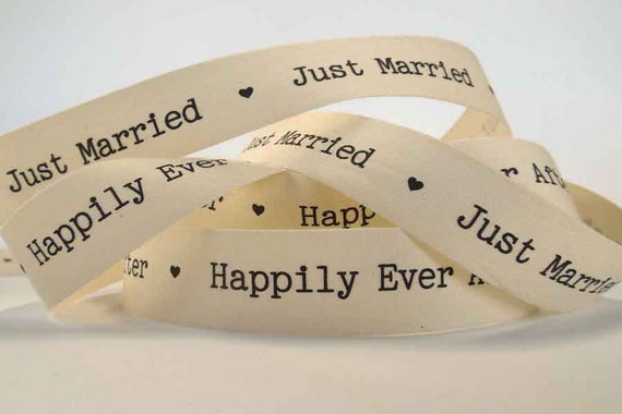 Marriage Frayed Edge Ribbon.Neutral 1-2M x 22mm Cotton Linen Natural Wedding