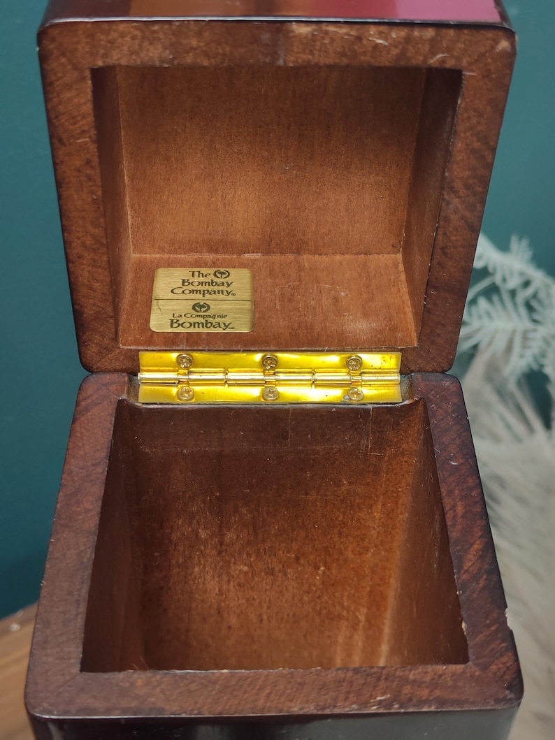 Knoocker Box The Bombay Company Large Stick Match Box/storage Box - 12.5