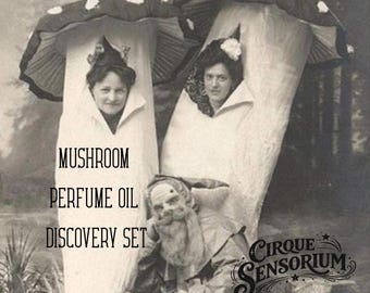 Limited Release - Mushroom Perfume Oil Sample Set