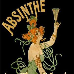 Absinthe Perfume - Star Anise, Mint, Sage, White Tea, Oakmoss, Sandalwood, Soaked Sugar Cube image 1