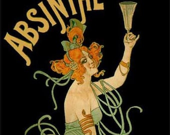 Absinthe Perfume - Star Anise, Mint, Sage, White Tea, Oakmoss, Sandalwood, Soaked Sugar Cube