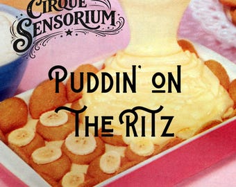Puddin' on the Ritz Perfume - Banana Pudding & Vanilla Wafers all dressed up in a Musky Amber Base