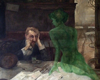 Ghost of the Green Fairy Perfume - Absinthe, Dragon's Blood, Dark Patchouli, Cedar, Musk