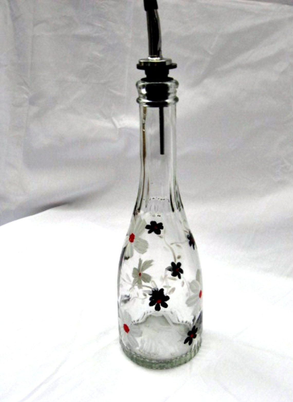 Recycled Glass Bottle Dish Soap Dispenser Etsy
