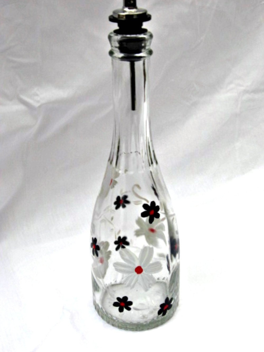 Recycled Glass Bottle Dish Soap Dispenser Etsy