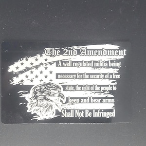 2nd Amendment Card