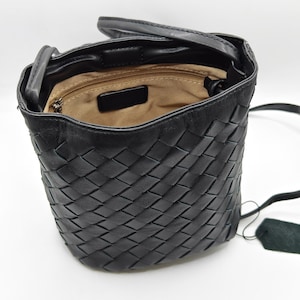 Gewebte Umhängetasche aus Kunstleder - Kleine Schulter- oder Handtasche, verstellbarer Riemen, Leder gewebte Geldbörse für Frauen, 2025 Trendy Style