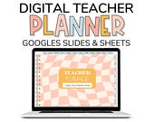 Digital Teacher Planner 2026-2027, Free Yearly Calendar Updates, Google Slides Teacher Planner, Google Sheets Teacher Planner