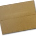 Brown Bag KRAFT A7 SQUARE flap Envelopes 50 pack