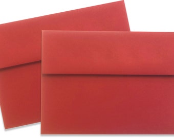 Basic Red A7 Envelopes - 25 pack