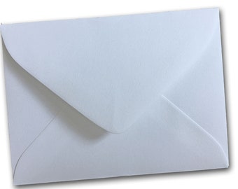 Mini WHITE #17 gift card envelopes - 50 pack