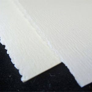 Estoque de cartões de desconto Strathmore Pastelle - Estoque de cartões DECKLE edge - 25 unidades