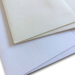 Premium Classic LINEN 80lb text A7 Envelopes 50 pack