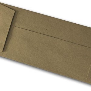 Pack N° 10 politique enveloppes 50 marron sac KRAFT