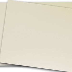 Papel cartão reciclado CREST Classic 100 NATURAL WHITE de 80 libras - pacote com 50