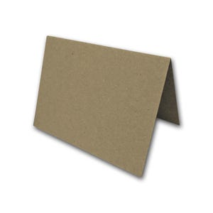 BROWN BAG KRAFT A7 Klappkarten 25 Pck