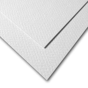 Papier cartonné Royal Sundance FELT, blanc brillant, 110 livres 8,5 x 11 - 25 feuilles
