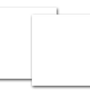 COUGAR Options moyennes à lourdes BLANC 12x12 - 50 feuilles