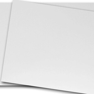 Papel cartão reciclado CREST Classic, 100 unidades, branco brilhante, 130 libras - pacote com 25 unidades