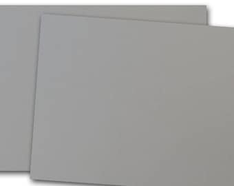 CC Pewter Grey 80lb cover weight Card Stock 8.5x11 - 25 sheets