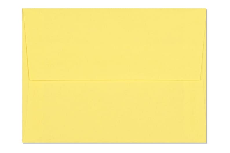 PT Yellow A2 Note Card Envelopes 50 pack Etsy