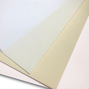 NP 100% Baumwolle Letterpress Kartenvorrat 25 Blatt