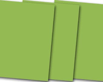 Smooth Granny Smith Apple Green Discount Card Stock - 20 Sheets