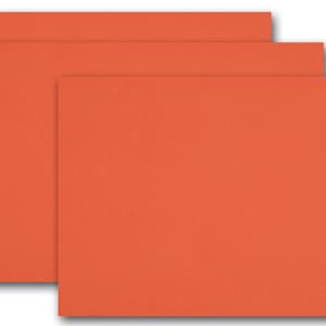 Blanc Orange acidulé 5 "x 7 » léger carte Stock – idéal pour l’impression de bricolage