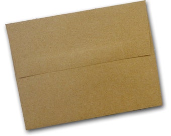 Brown Bag KRAFT  A1 (4bar) Envelopes 25 pack