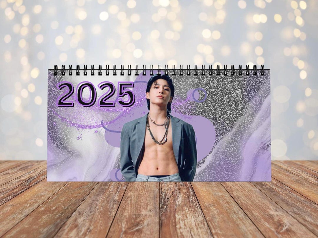 Jungkook Calendar, BTS Jungkook, Jungkook, Jungkook Gift, BTS Gift, BTS