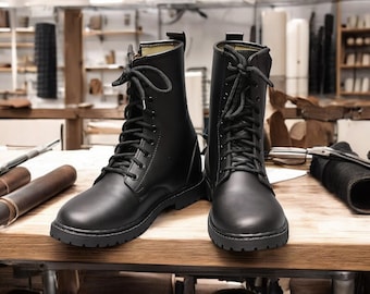 Rieker Sealed Sole Garntiesohle Leather Boots Size 8.5 One  display picture 1