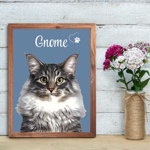 Custom Portrait, Custom Pet Portrait, Personalized Gift, Digital Art, Wall Art, Digital Portrait