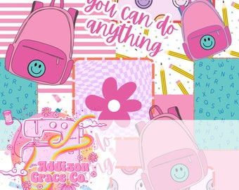 Back To School Backpacks  seamless file