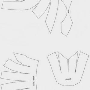 Plantillas de cartón de Power Rangers (6 piezas) - Piezas de cartón precortadas