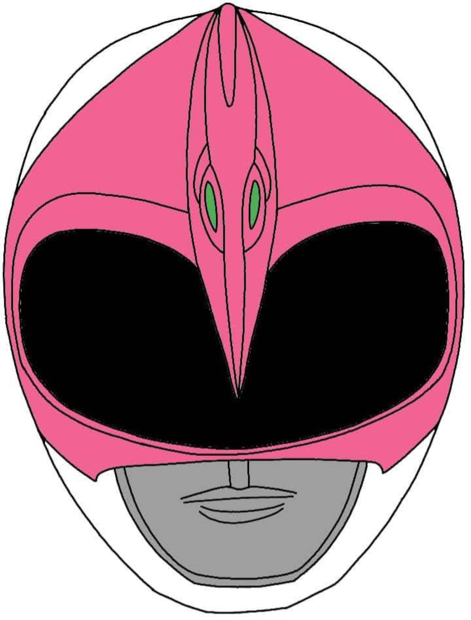 Mighty Morphin Power Rangers - Pink Ranger - 3D Pen or Clay Model Art ...